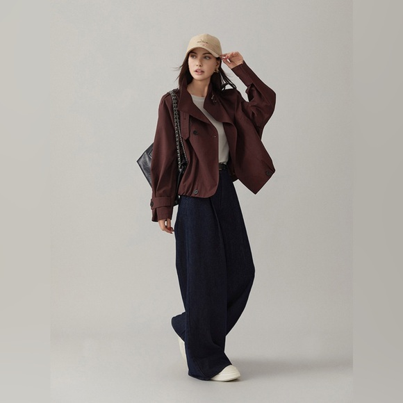 Commense Jackets & Blazers - Commense Vintage Loose Trench Coat